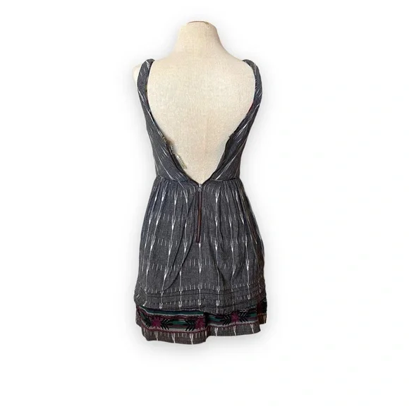 FREE PEOPLE {New Romantics} weather vane ikat dress - Picture 8 of 13